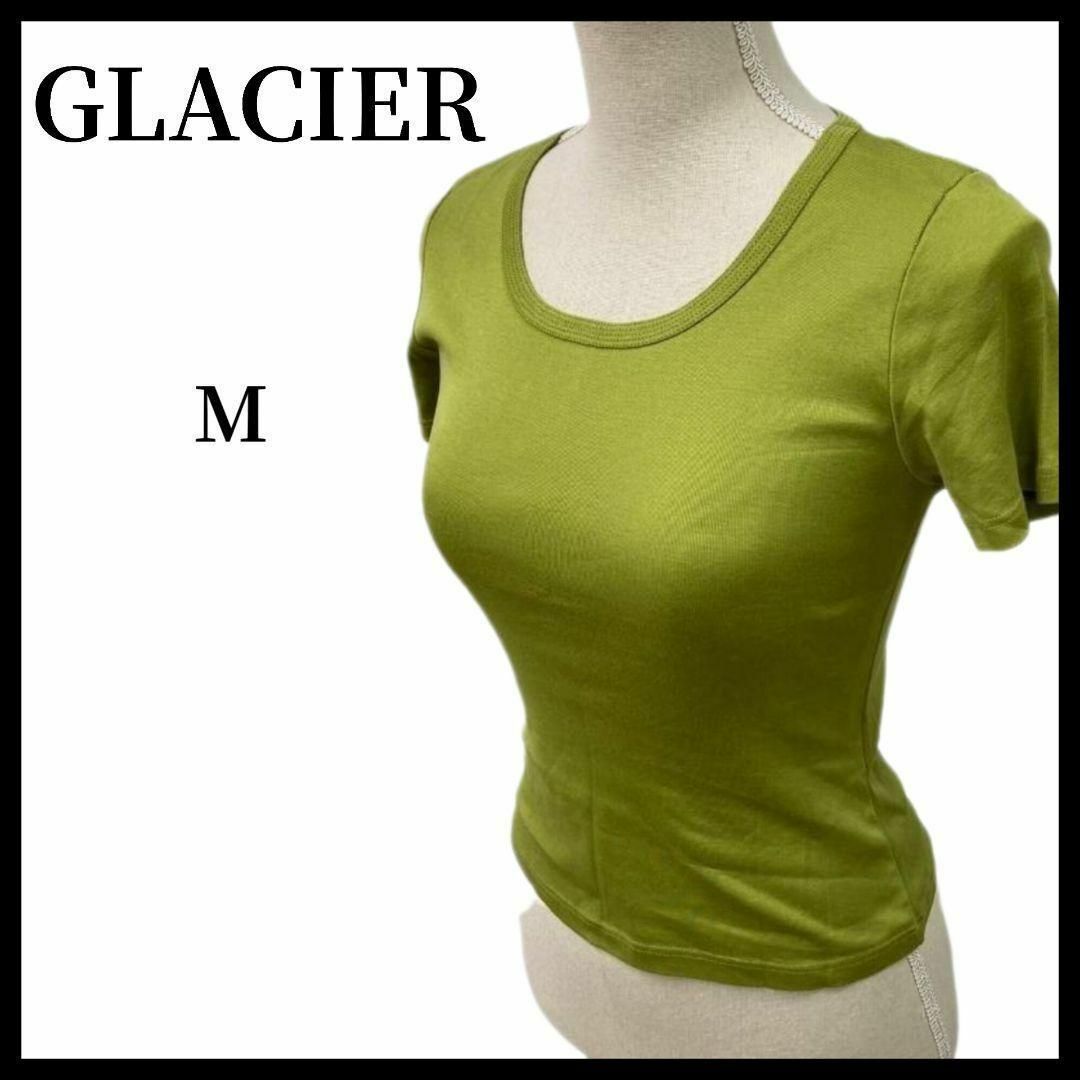 GLACIER(グラシア)の【送料無料】GLACIER グラシア 半袖 Tシャツ Uネック  M レディースのトップス(Tシャツ(半袖/袖なし))の商品写真