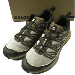 サロモン(SALOMON)のSALOMON サロモン XT-6 EXPANSE トレイルランニングシューズ 417416 US11(29cm) FEATHER GRAY/DELICIOSO/GOLDEN OAK エクスパンス スニーカー シューズ【中古】【SALOMON】(スニーカー)