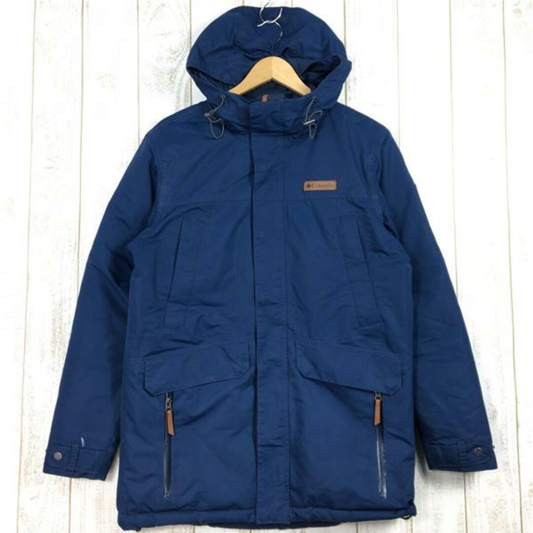 MENs L  コロンビア サウスキャニオン ダウン パーカ South Canyon Down Parka ジャケット フーディ パーカー COLUMBIA WE1245 ネイビー系ポリエステル100%中わた