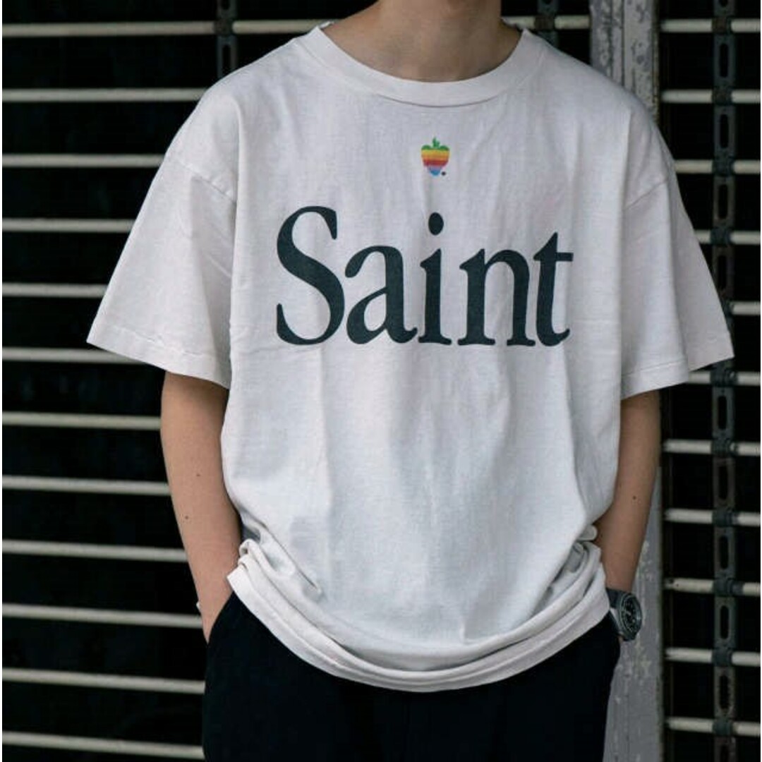 Saint Michael 23AW SS TEE SAINT ロゴ　Ｔシャツ71センチ