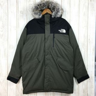 ザノースフェイス(THE NORTH FACE)のMENs L  ノースフェイス ベッドフォード ダウン パーカ Bedford Down Parka ジャケット フーディ パーカー 欧米規格モデル DryVent防水 NORTH FACE NF0A52BF グリーン系(その他)