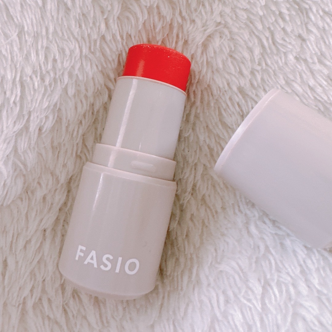 Fasio(ファシオ)のFASIO マルチフェイススティック 018 Orange Fizz コスメ/美容のベースメイク/化粧品(チーク)の商品写真