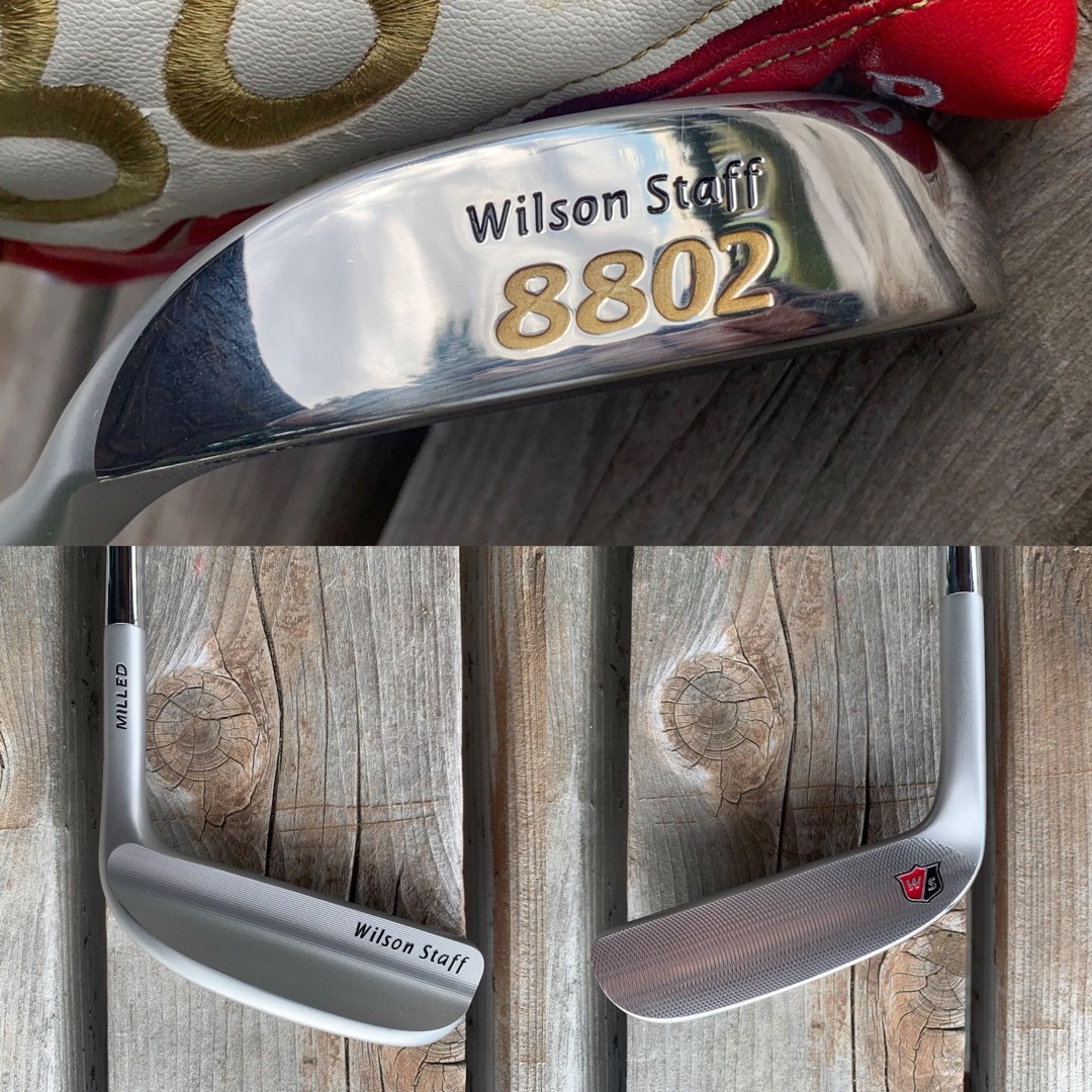 wilson - ウィルソン 8802パター 100周年記念復刻モデル 純正カバー ...