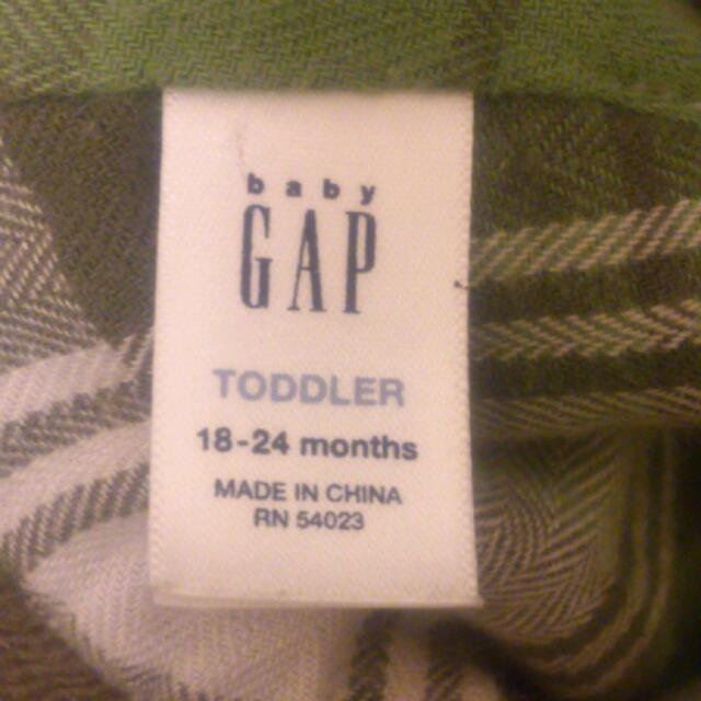 baby  GAP  帽子 キッズ/ベビー/マタニティのこども用ファッション小物(その他)の商品写真