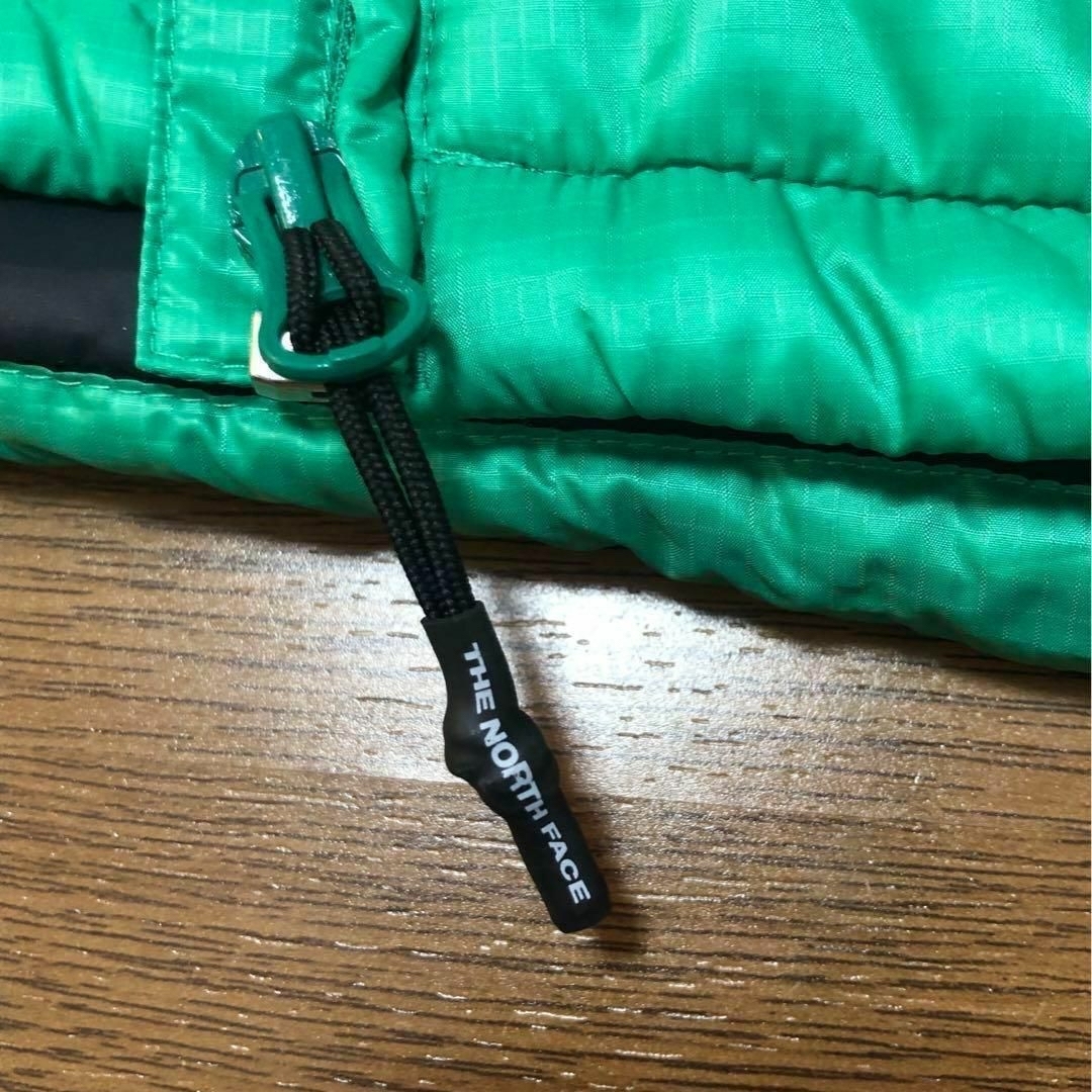 新品⭐️ノースフェイスホワイトレーベル中綿ジャケット　グリーンL保存袋付韓国限定