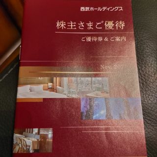 プリンス(Prince)の西武ホールディングス株主優待冊子(ショッピング)