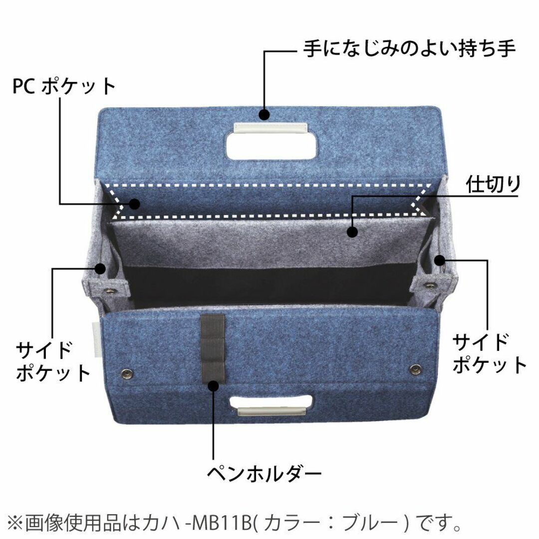 コクヨ モバイルバッグ mo・baco メンズのバッグ(その他)の商品写真