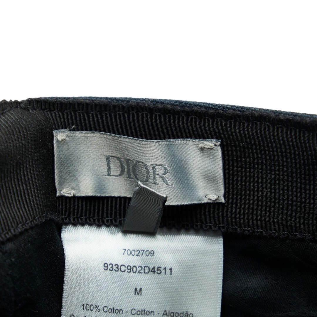 Dior(ディオール)のディオール ロゴ刺繍 キャップ ベースボールキャップ 933C902D4511 コットン メンズ Dior 【1-0124499】 メンズの帽子(キャップ)の商品写真