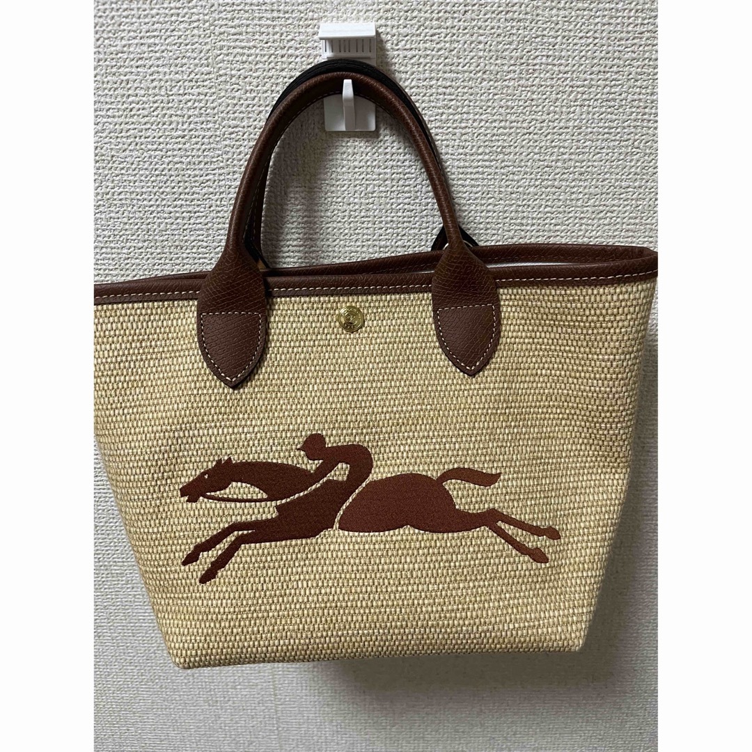 LONGCHAMP(ロンシャン)のロンシャン かごバッグ お値下げしました レディースのバッグ(かごバッグ/ストローバッグ)の商品写真