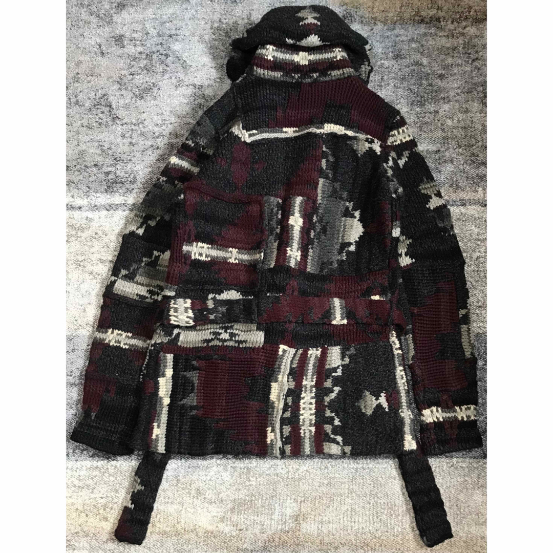 別格のパッチワーク×ネイティブ柄 ラルフローレン ニット 別格のパッチワーク×ネイティブ柄 ラルフローレン ニット