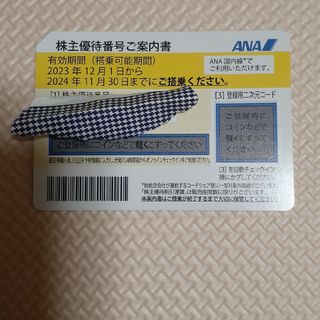 エーエヌエー(ゼンニッポンクウユ)(ANA(全日本空輸))のANA株主優待券(航空券)