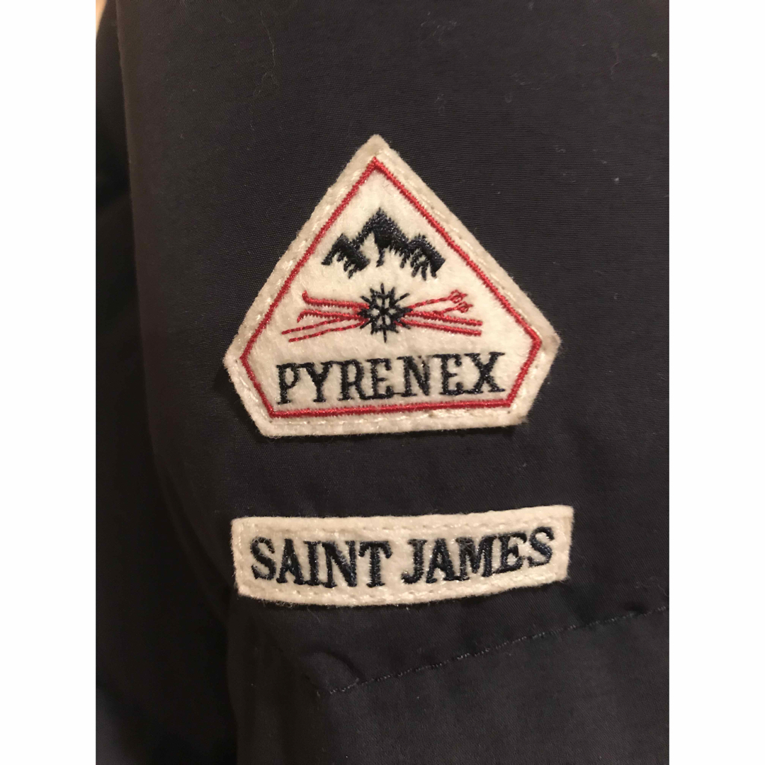 Pyrenex(ピレネックス)の【極美品・激レア】PYRENEX ✖️ SAINT JAMES  コラボ　ダウン メンズのジャケット/アウター(ダウンジャケット)の商品写真