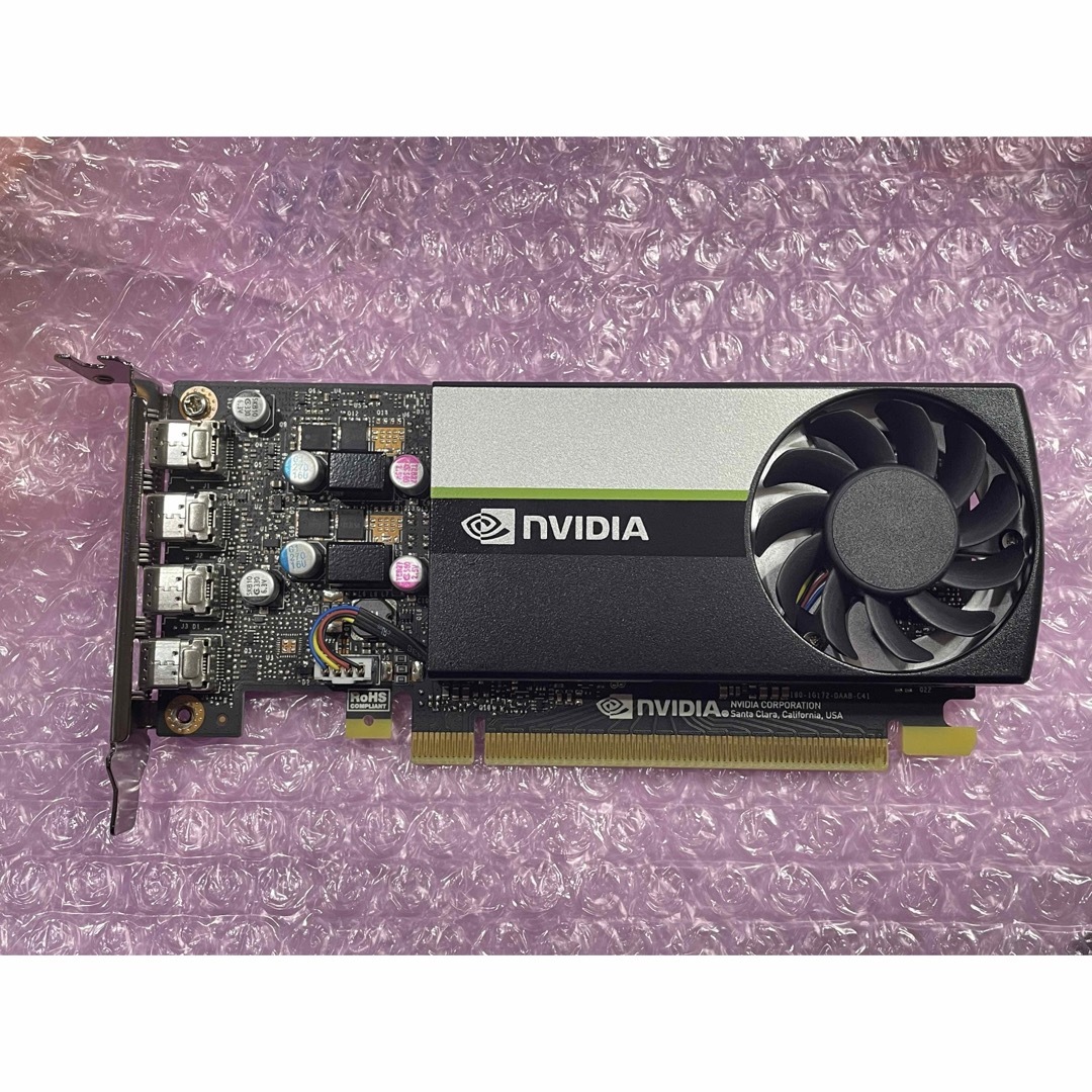 NVIDIA T600 グラフィックボード GPU ロープロファイル.