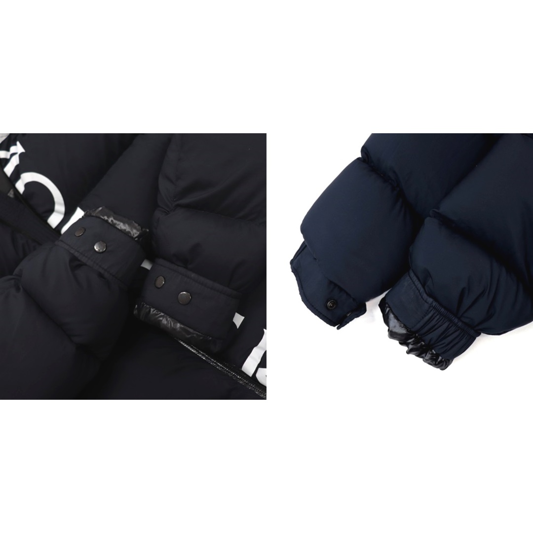 MONCLER(モンクレール)の美品 モンクレール 20年 マウレス ダウンジャケット メンズ ダークネイビー 黒 2 ロゴプリント ナイロン MAURES MONCLER メンズのジャケット/アウター(ダウンジャケット)の商品写真