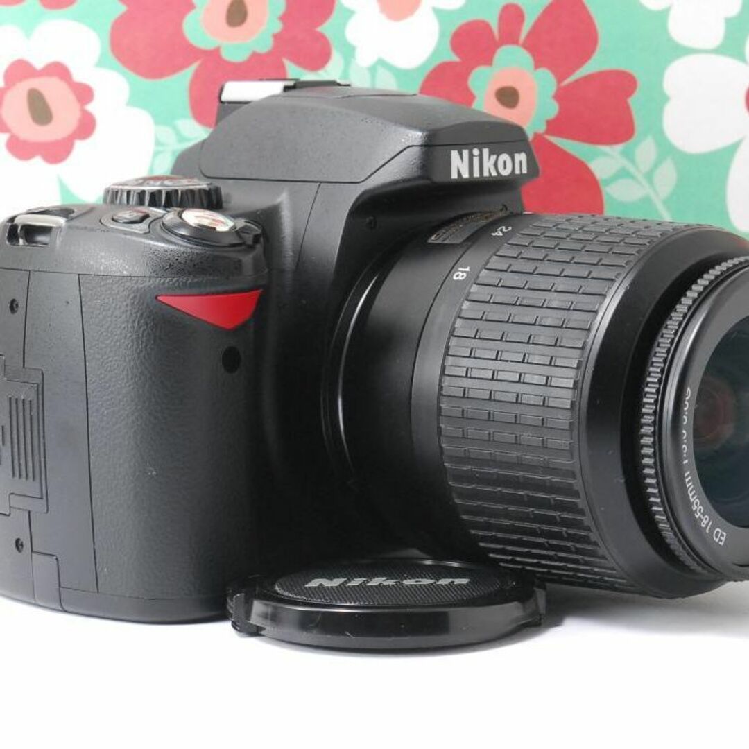 ❤️小さい軽い簡単綺麗❤Nikon Ｄ40x❤届いてすぐ使える❤️初心者お ...