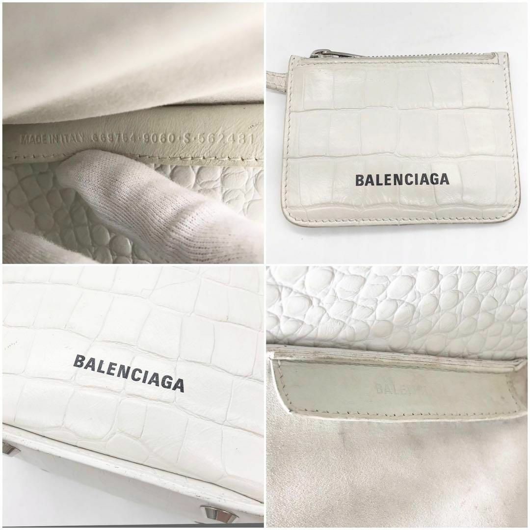 Balenciaga(バレンシアガ)の【美品】BALENCIAGA Tool 2.0 NS XS クロコ ハンドバッグ レディースのバッグ(ショルダーバッグ)の商品写真