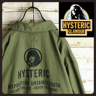 ヒステリックグラマー(HYSTERIC GLAMOUR)のhystericglamour ヒステリックグラマー ミリタリジャケット(ミリタリージャケット)