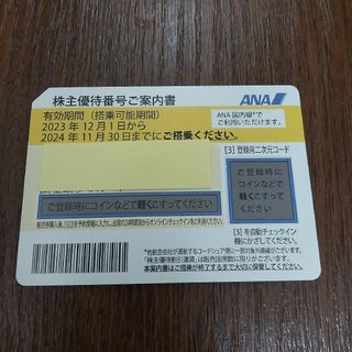 エーエヌエー(ゼンニッポンクウユ)(ANA(全日本空輸))のANA 株主優待券 １枚(その他)