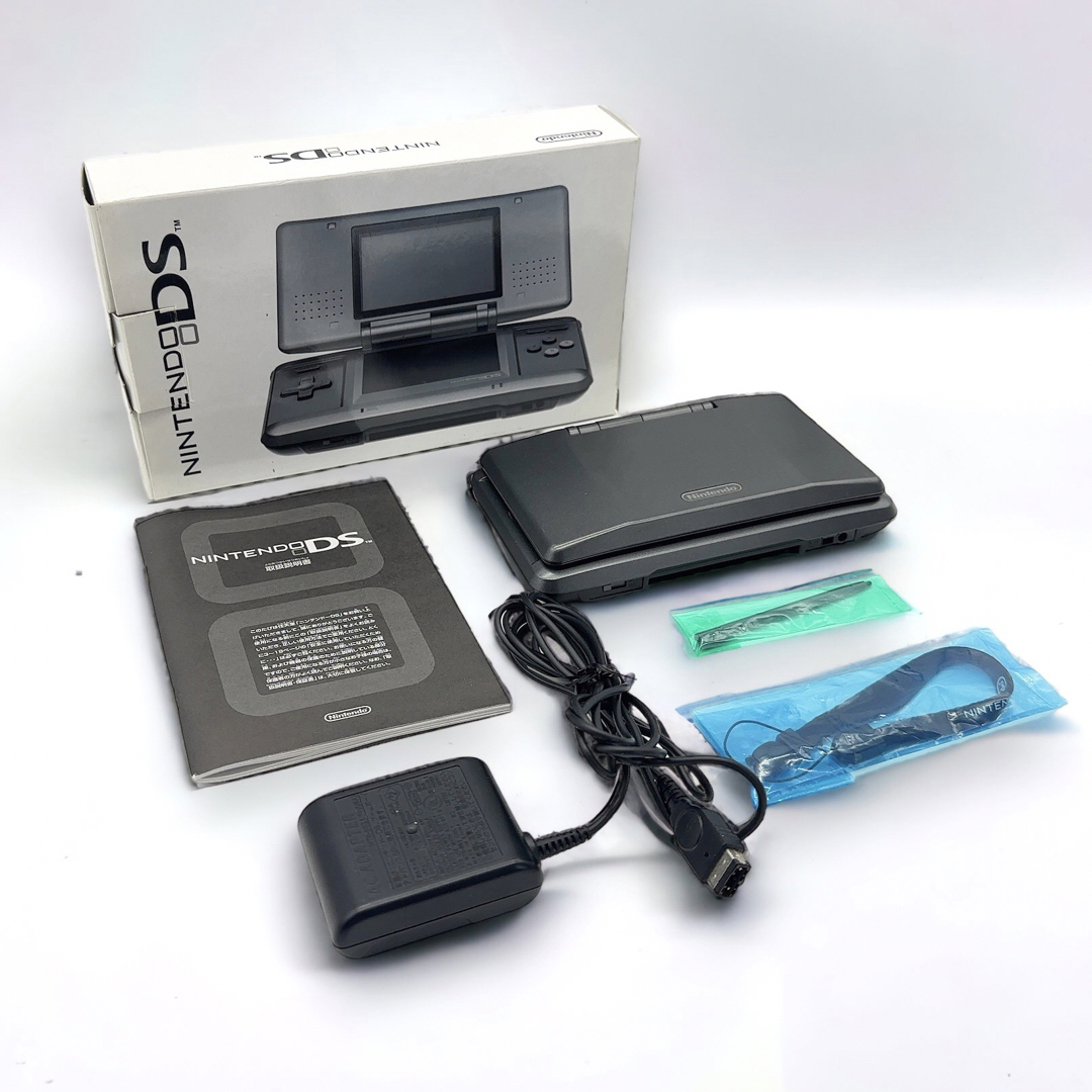 を安く買う方法 美品 Nintendo 初代 DS 本体 グラファイト