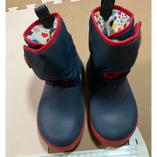 防寒ブーツ　#CROCS    18.5cm(長靴/レインシューズ)