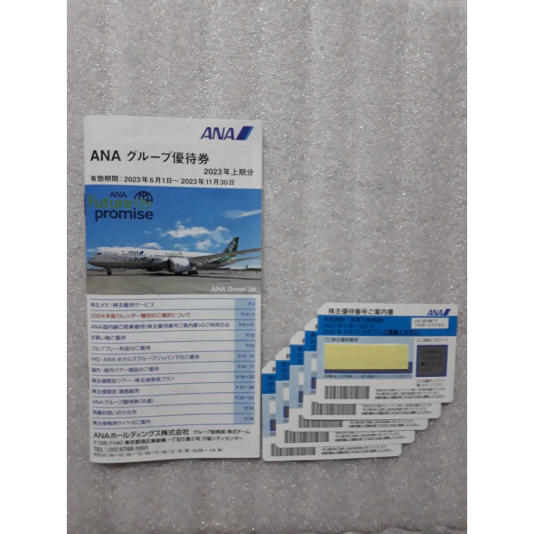 ANA(全日本空輸)(エーエヌエー(ゼンニッポンクウユ))のANA 株主優待券 チケットの乗車券/交通券(航空券)の商品写真