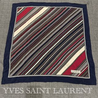 イヴサンローラン(Yves Saint Laurent)のイヴ・サンローラン YVES SAINT LAURENT スカーフ シルク(バンダナ/スカーフ)