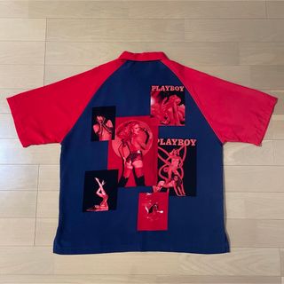 プレイボーイ(PLAYBOY)の90s PLAYBOY Zip Up Shirt (シャツ)