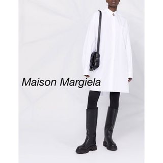 マルタンマルジェラ(Maison Martin Margiela)のマルジェラ　オーバーサイズ　シャツ(シャツ/ブラウス(長袖/七分))