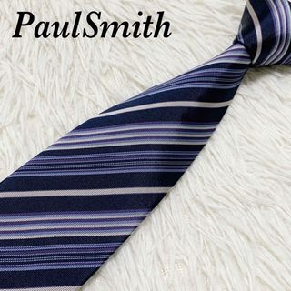 【Paul Smith】美品ポールスミス カシミヤ シルク ピンストライプ