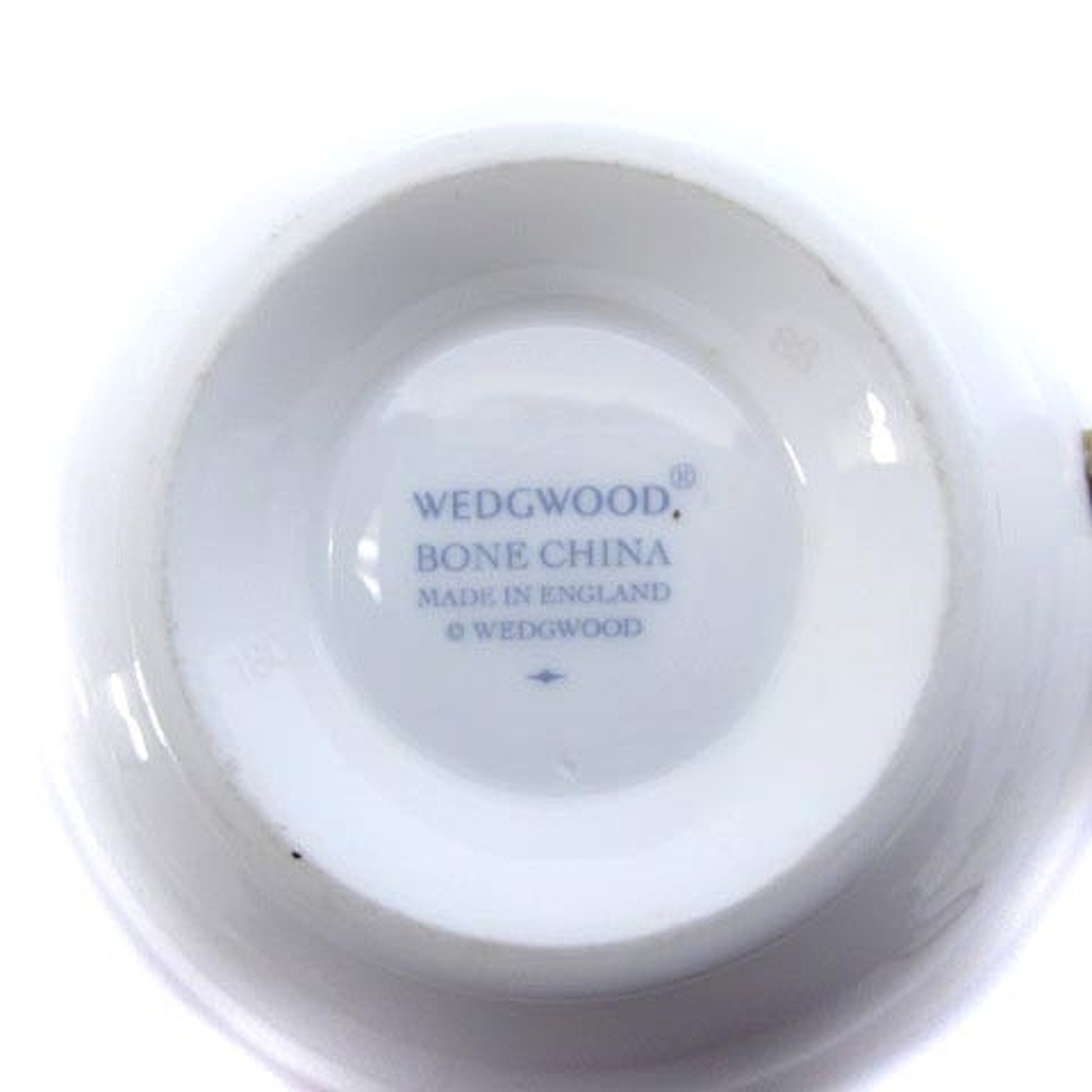 WEDGWOOD(ウェッジウッド)のウェッジウッド グロブナーガーデン カップ＆ソーサ 5客 ホワイト 食器 インテリア/住まい/日用品のキッチン/食器(食器)の商品写真