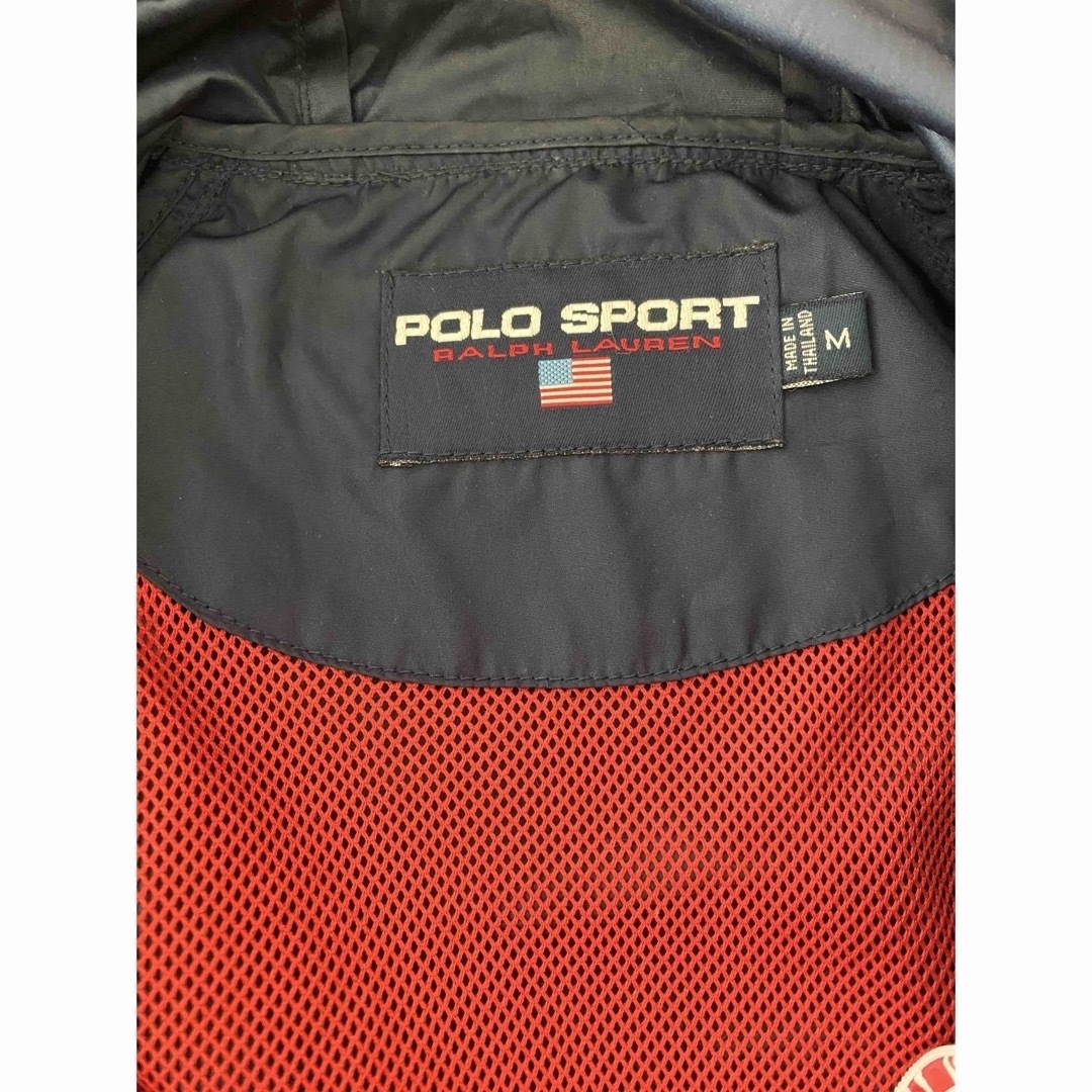 POLO RALPH LAUREN(ポロラルフローレン)のポロスポーツ ハーフジップ ナイロン オーバーサイズ パーカー 大きめ メンズのジャケット/アウター(ナイロンジャケット)の商品写真