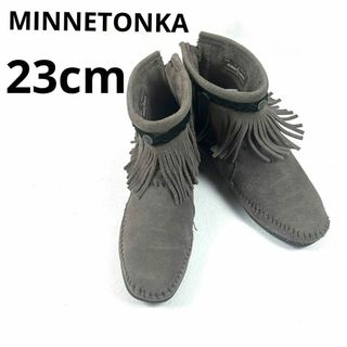 ミネトンカ(Minnetonka)のMINNETONKA ミネトンカ ハイトップ バックジップ ブーツ 23㎝(ブーツ)