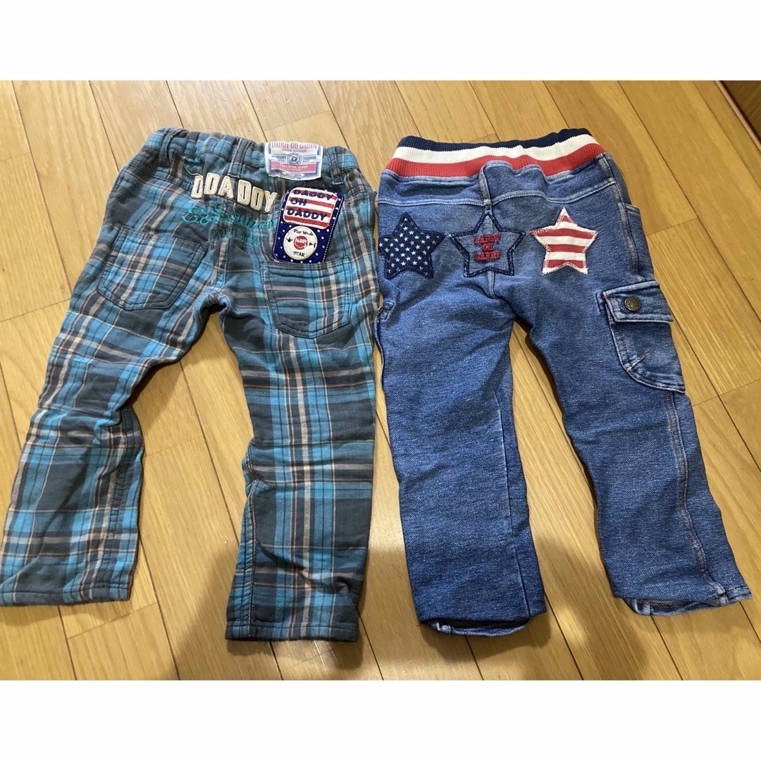 daddy oh daddy(ダディオーダディー)のDADDY OH DADDY 95サイズ 2点セット キッズ/ベビー/マタニティのキッズ服男の子用(90cm~)(パンツ/スパッツ)の商品写真