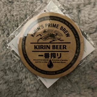 キリン(キリン)の【新品・未開封】【レア】キリンビール　工場見学限定　木製コースター(ノベルティグッズ)