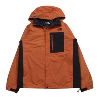 ザノースフェイス(THE NORTH FACE)のTHE NORTH FACE ノースフェイス NP61208 ZEUS TRICLIMATE JACKET ゼウス トリクライメイト ダウン ジャケット オレンジ系 ブラック系 L【中古】(ダウンジャケット)