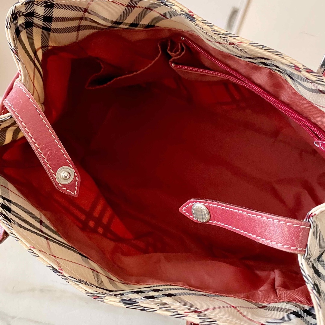 正規品 BURBERRY バーバリー レザートートバッグ 正規品 BURBERRY バーバリー レザートートバッグ