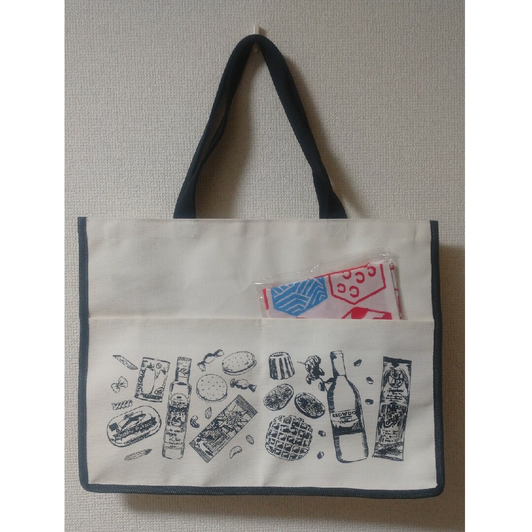 KALDI(カルディ)のKALDI　トートバッグ　2021福袋　手ぬぐいエコバッグ付き レディースのバッグ(トートバッグ)の商品写真