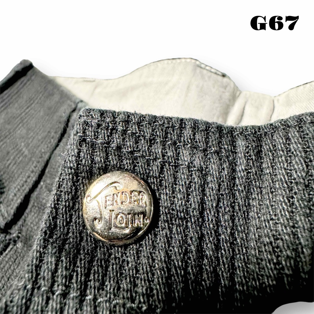 TENDERLOIN - 希少品! TENDERLOIN BDP PIQUE ベンデイビス ブラック黒