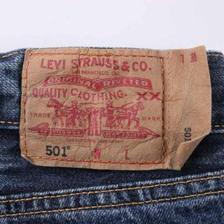 リーバイス デニムパンツ ジーンズ ジーパン 501 コットン100% ボトムス レディース W29L31サイズ ブルー Levi's