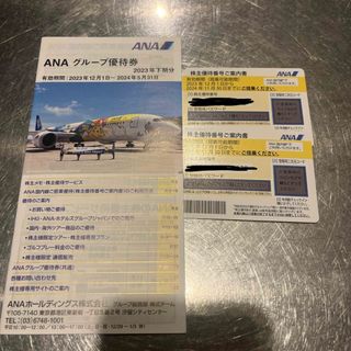 エーエヌエー(ゼンニッポンクウユ)(ANA(全日本空輸))のANA株主優待2枚(航空券)