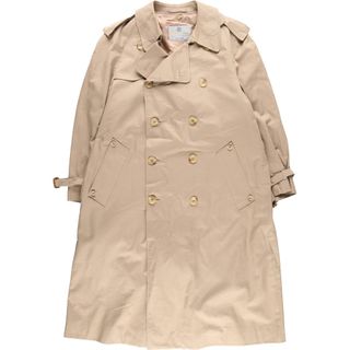 アクアスキュータム(AQUA SCUTUM)の古着 アクアスキュータム Aquascutum トレンチコート カナダ製 メンズL /evb002886(トレンチコート)