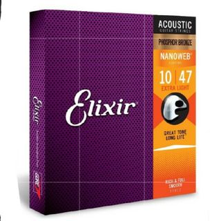 エリクシール(ELIXIR)の24時間以内送料！ELIXIR/エリクサー/アコースティックギター弦(アコースティックギター)