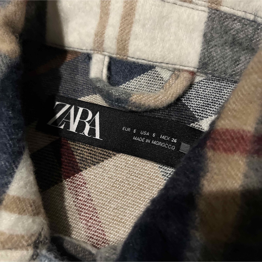 ZARA(ザラ)のZARA☆オーバーサイズ　チェック　ジャケット レディースのジャケット/アウター(テーラードジャケット)の商品写真