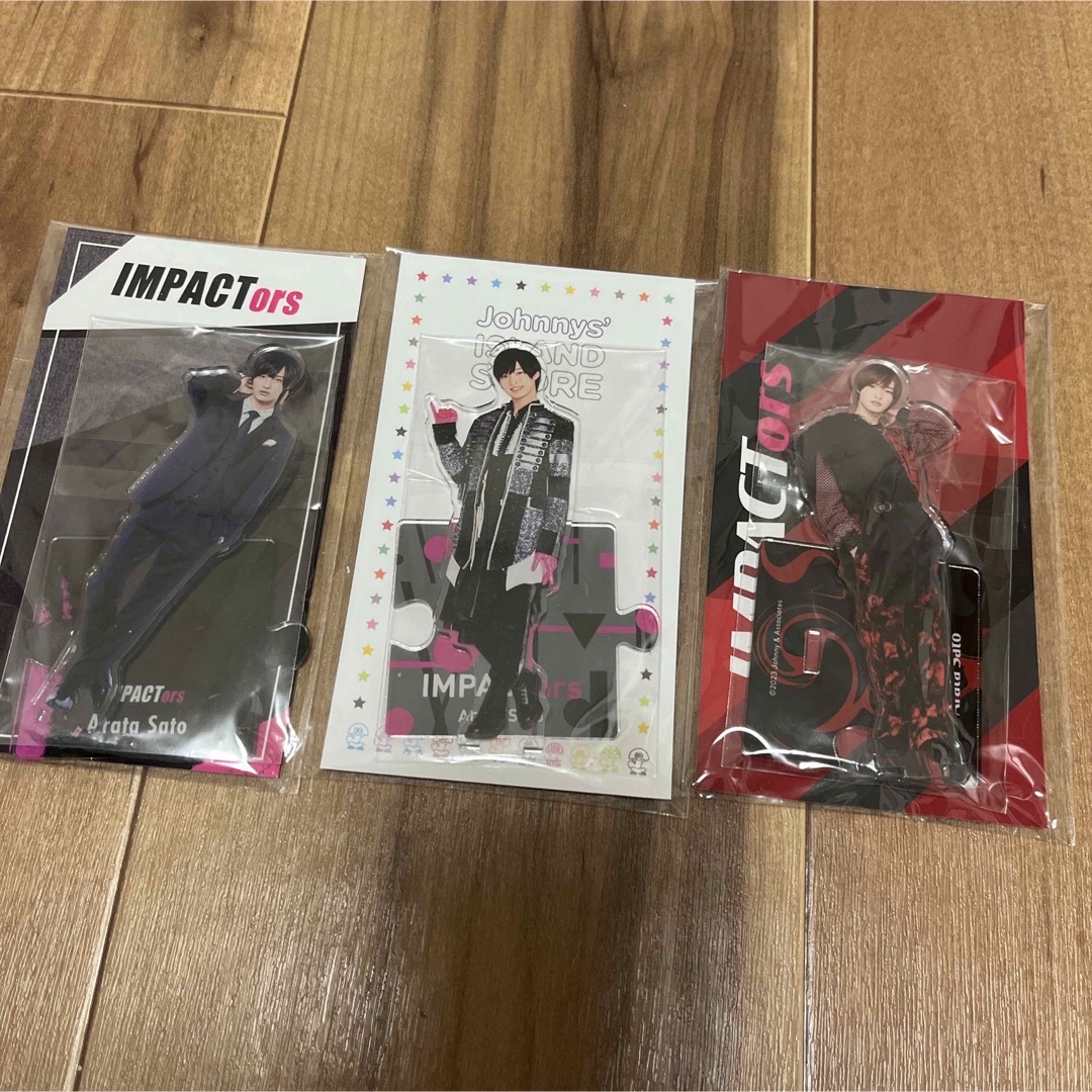 Johnny's - 佐藤新 アクリルスタンド3つセット IMP. インパクの通販 by
