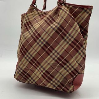 バーバリーブルーレーベル(BURBERRY BLUE LABEL)のバーバリーブルーレーベル ノバチェック トートバッグ ハンドバッグ 肩掛け(トートバッグ)