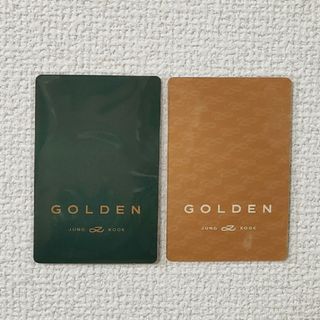 ジョングク GOLDEN B&N target US限定トレカ 2種セット