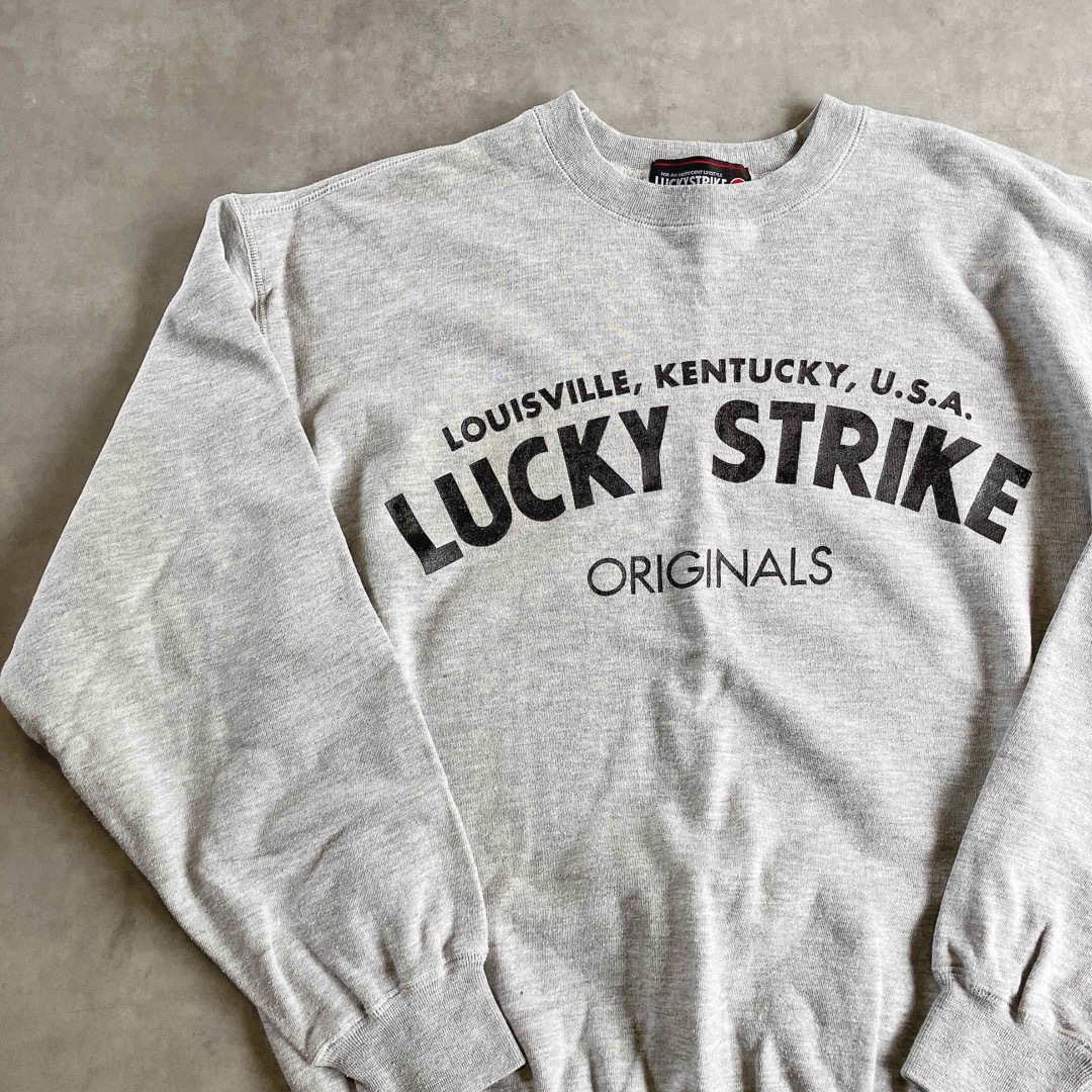 ART VINTAGE - used 90s LUCKY STRIKE ラッキーストライク スウェット