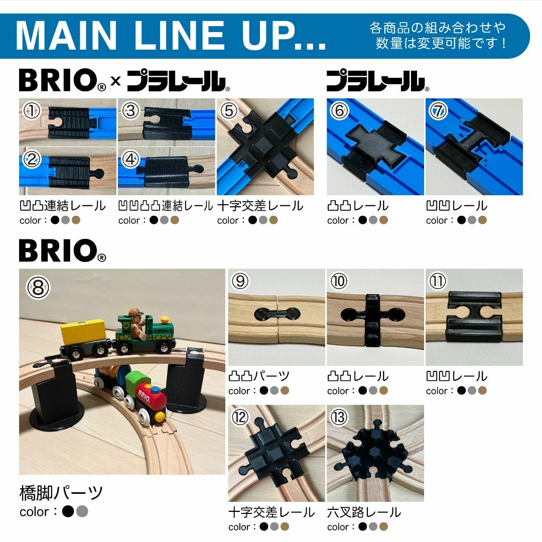 ブリオ　BRIO　木製レール　橋　トラス橋3 キッズ/ベビー/マタニティのおもちゃ(電車のおもちゃ/車)の商品写真