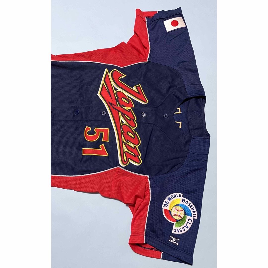 記念品/関連グッズ2006WBC日本代表　イチロー選手ユニフォーム　世界制覇　ミズノプロ