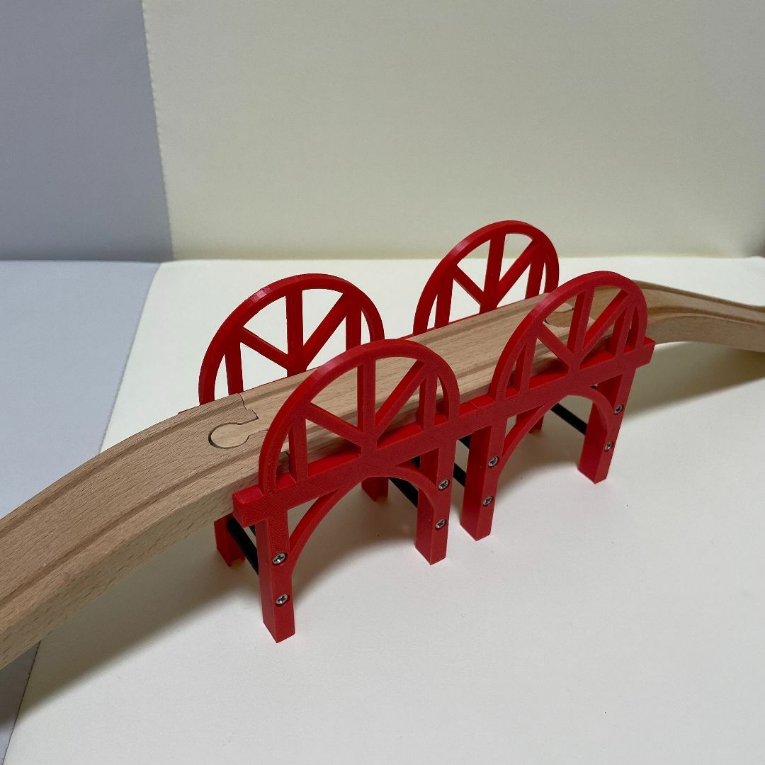 ブリオ BRIO 木製レール 橋 トラス橋2の通販 by プーサンStore｜ラクマ